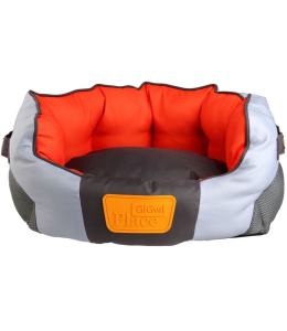 Gigwi Place Soft Bed Canvas, TPR Red & Orange Large
