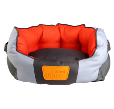 Gigwi Place Soft Bed Canvas, TPR Red & Orange Medium