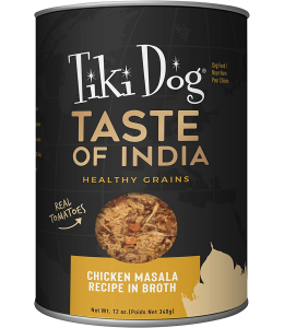 Tiki Dog Taste of India! Chicken Masala 12oz can