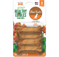 Nylabone Healthy Edible Bacon w/Vita Triple Pack BL Regular