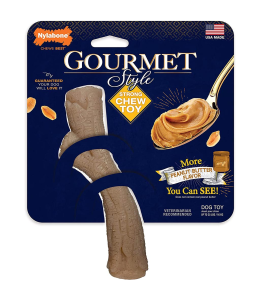 Nylabone Gourmet Style Strong Chew Stick, Peanut Butter Medium