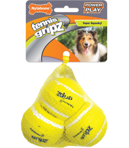 Nylabone Nyla Play Tennis Ball 3pk Medium