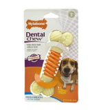 Nylabone Pro Action Dental Chew Bone, Bacon Wolf Nylon Chews
