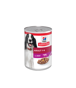 Hill's Science Plan Adult Dog Food with Beef - 370g
