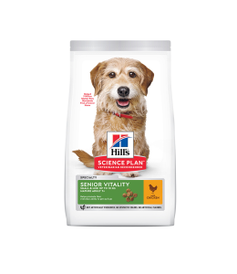 Hill's Science Plan Senior Vitality Small & Mini Mature Adult 7+ Dog Food with Chicken & Rice - 1.5kg