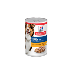 Hill's Science Plan Mature Adult 7+ Dog Food with Chicken - 370g