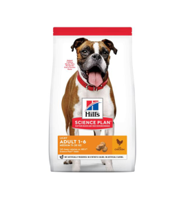 Hill's Science Plan Light Medium Adult dog food with Chicken - 2.5kg