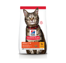 Hill's Science Plan Adult Cat Food with Chicken - 3kg