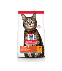 Hill's Science Plan Adult Cat Food with Chicken - 10kg