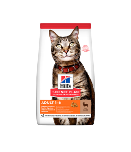 Hill's Science Plan Adult Cat Food with Lamb - 3kg