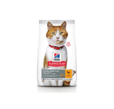 Hill's Science Plan Sterilised Adult Cat Food with Chicken - 3kg