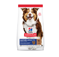 Hill's Science Plan Medium Mature Adult 7+ Dog Food with Lamb & Rice - 14kg