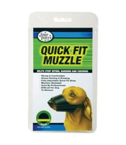 Four Paws Quick Fit Muzzle Medium / 3