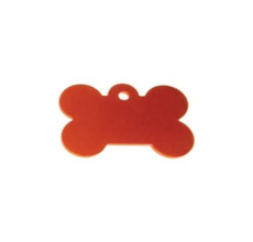 Imarc Pet Tag Bone Small Orange