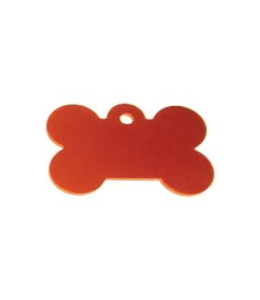 Imarc Pet Tag Bone Small Orange