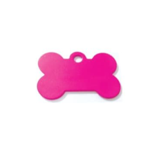 Imarc Pet Tag Bone Large Pink