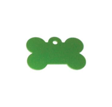 Imarc Pet Tag Bone Large Green
