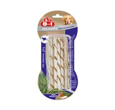 8in1 Delights Beef Twisted Sticks-10 pcs