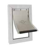 PetSafe Aluminum Pet Door - Extra Large White