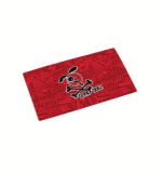 Drymate Dog Bowl Place Mat Good Dog Cross Bones - Red 12x20cm