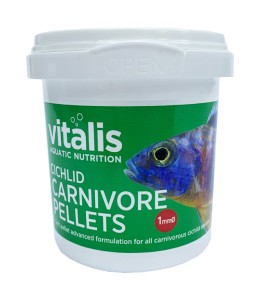 Vitalis Cichlid Carnivore Pellets 1mm 1.8kg