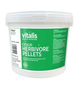 Vitalis Cichlid Harbivore Pellets 1.5mm 1.8kg