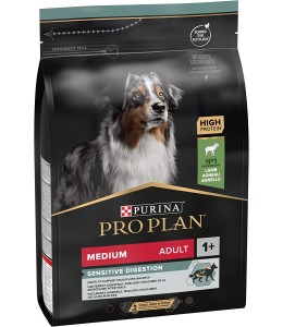 Purina Pro Plan Medium Adult  Sensitive Digestion Dog Lamb 3Kg