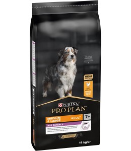 Purina Pro Plan Medium Large Adult 7+ Dog Chicken 14Kg