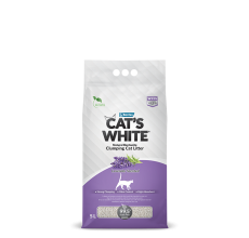 Cats White 5L Lavender Clumping Cat Litter