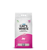 Cats White 5L Baby Powder Clumping Cat Litter