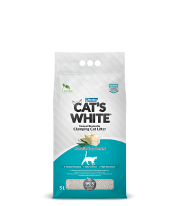 Cats White 5L Marsialla Soap Clumping Cat Litter