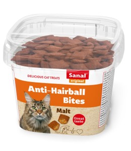 Sanal Cat Anti-Hairball Bites Cup 75G