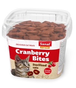 Sanal Cat Cranberry Bites Cup 75G