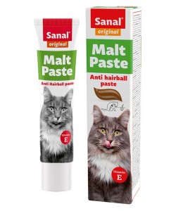 Sanal Cat Malt Anti-Hairball Paste Cat 100G