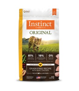 Instinct Original Grain Free Chicken Dry Cat Food (5lbs)