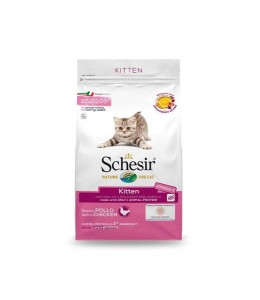 Schesir Dry food for kittens with a single protein source Kitten Rich in Chicken 400g