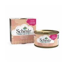 Schesir Kitten Mousse 3-12 Chicken Wet Food 85g can