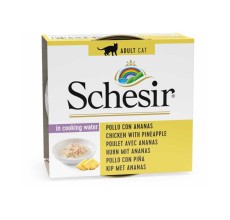 Schesir Cat Wet Food Chicken With Pineapple 75g can