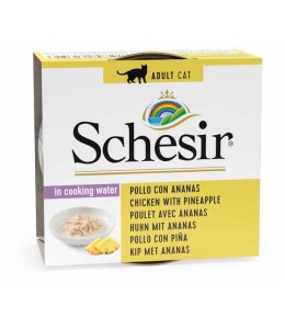 Schesir Cat Wet Food Chicken With Pineapple 75g can