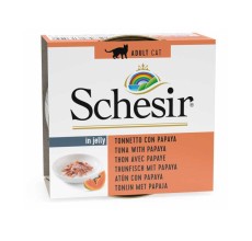 Schesir Cat Wet Food Tuna With Papaya 75g