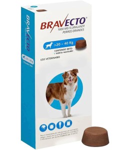 Bravecto for Dogs 20 - 40 kg Tablet 1000mg