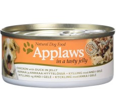 Applaws Dog Chicken with Duck in Jelly 156g Tin