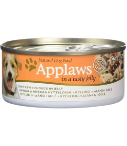 Applaws Dog Chicken with Duck in Jelly 156g Tin