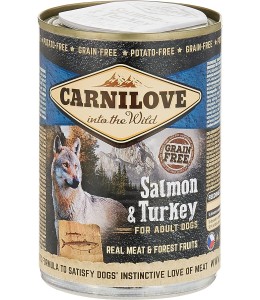 Carnilove Salmon & Turkey for Adult Dogs (Wet Food Cans) 400g
