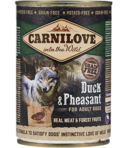 Carnilove Duck & Pheasant for Adult Dogs (Wet Food Cans) 400g