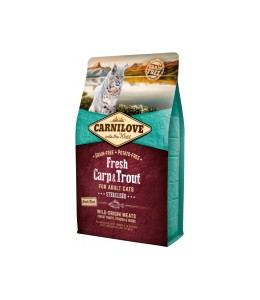 Carnilove Fresh Carp & Trout for Adult Cats 2kg