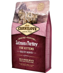 Carnilove Salmon & Turkey for Kittens 2kg