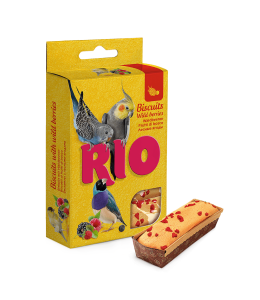 RIO Biscuits For All Birds With Wild Berries 5x7g