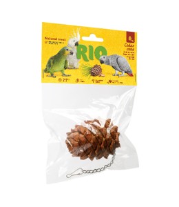 RIO Cedar Cone Treat-Toy For Birds