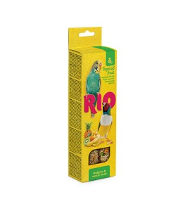 RIO Sticks For Budgies And Exotic Birds With Tropical Fruit 2x40g